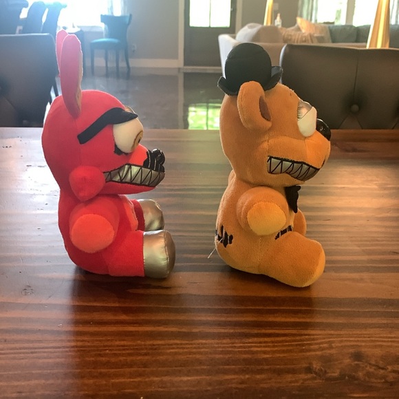Nightmare Freddy and foxy Funko fnaf plush - Picture 4 of 4